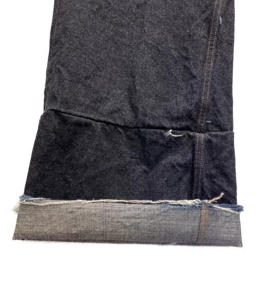 LIVINGTONE（リヴィントーン）LIVINGTONE (リヴィントーン) デニムハーフパンツ インディゴ サイズ:36 未使用品の古着・服飾アイテム