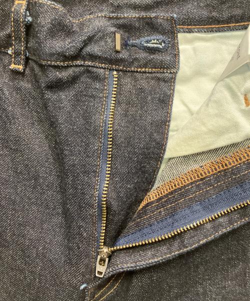LIVINGTONE（リヴィントーン）LIVINGTONE (リヴィントーン) デニムハーフパンツ インディゴ サイズ:36 未使用品の古着・服飾アイテム
