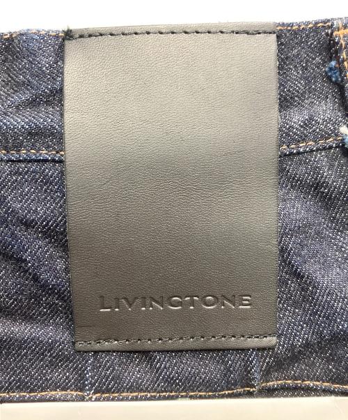 LIVINGTONE（リヴィントーン）LIVINGTONE (リヴィントーン) デニムハーフパンツ インディゴ サイズ:36 未使用品の古着・服飾アイテム