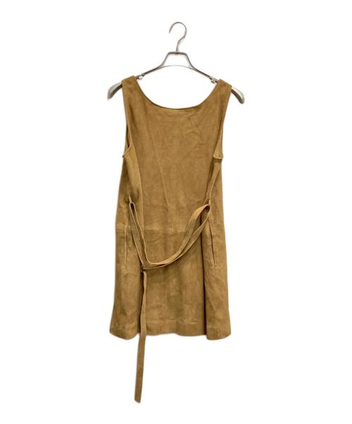 BACCA（バッカ）BACCA (バッカ) ゴートスエードタンクトップチュニック ベージュ サイズ:36の古着・服飾アイテム