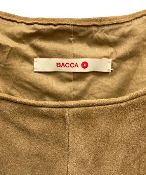 BACCA（バッカ）BACCA (バッカ) ゴートスエードタンクトップチュニック ベージュ サイズ:36の古着・服飾アイテム