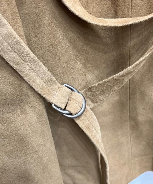 BACCA（バッカ）BACCA (バッカ) ゴートスエードタンクトップチュニック ベージュ サイズ:36の古着・服飾アイテム