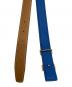 HERMES (エルメス) レザーベルト ブラウン×ブルー サイズ:70：35000円