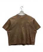 neru design works×LOSTネルデザインワークス×ロスト）の古着「半袖Tシャツ」｜ブラウン
