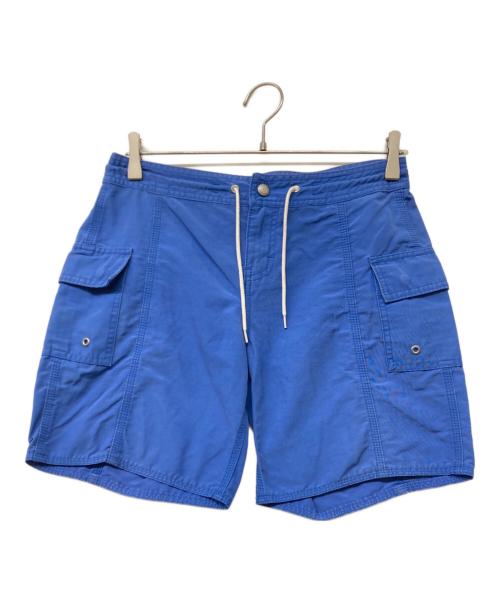 COMME des GARCONS JUNYA WATANABE MAN（コム デ ギャルソン ジュンヤ ワタナベ マン）COMME des GARCONS JUNYA WATANABE MAN (コム デ ギャルソン ジュンヤ ワタナベ マン) ハーフパンツ ブルー サイズ:sizeSの古着・服飾アイテム