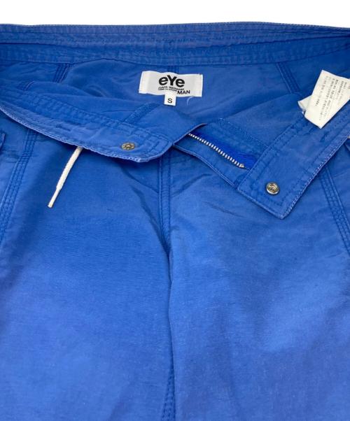 COMME des GARCONS JUNYA WATANABE MAN（コム デ ギャルソン ジュンヤ ワタナベ マン）COMME des GARCONS JUNYA WATANABE MAN (コム デ ギャルソン ジュンヤ ワタナベ マン) ハーフパンツ ブルー サイズ:sizeSの古着・服飾アイテム
