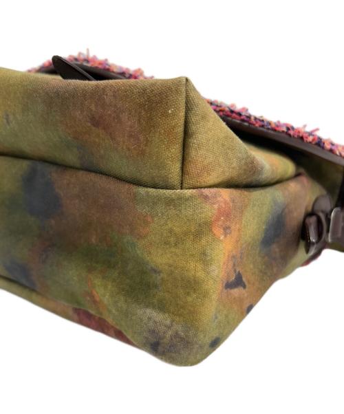 CHANEL（シャネル）CHANEL (シャネル) 15C Graffiti On The Pavement サッチェル バッグ A92790 オリーブ サイズ:-の古着・服飾アイテム