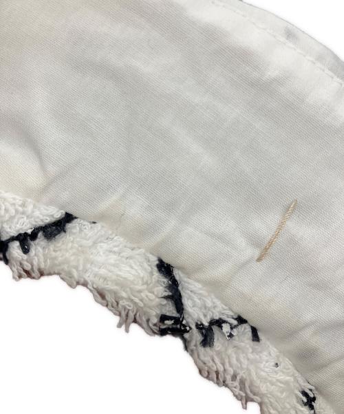 CHANEL（シャネル）CHANEL (シャネル) ベレー帽 ホワイト×ブラック サイズ:Mの古着・服飾アイテム