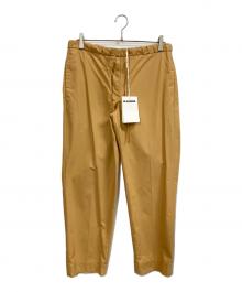 JIL SANDER（ジルサンダー）の古着「Drawstring Trousers」｜ベージュ