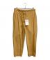 JIL SANDER（ジルサンダー）の古着「Drawstring Trousers」｜ベージュ