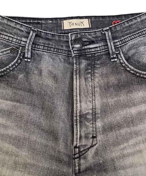 YANUK（ヤヌーク）YANUK (ヤヌーク) 金子綾 (カネコアヤ) ボーイズ クロップド グレー サイズ:W24の古着・服飾アイテム