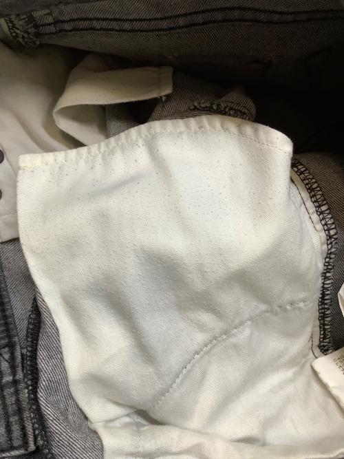 YANUK（ヤヌーク）YANUK (ヤヌーク) 金子綾 (カネコアヤ) ボーイズ クロップド グレー サイズ:W24の古着・服飾アイテム