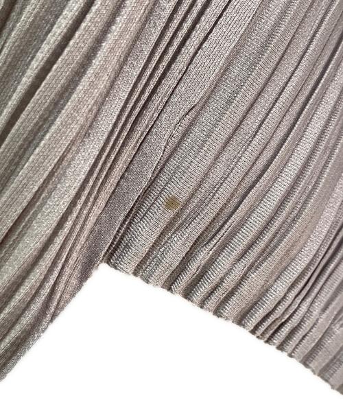 PLEATS PLEASE（プリーツプリーズ）PLEATS PLEASE (プリーツプリーズ) プルオーバーシャツ グレー サイズ:3の古着・服飾アイテム