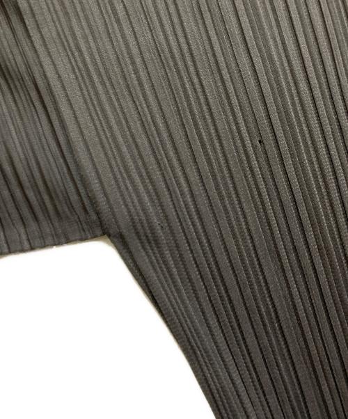 PLEATS PLEASE（プリーツプリーズ）PLEATS PLEASE (プリーツプリーズ) ロングカーディガン グレー サイズ:3の古着・服飾アイテム