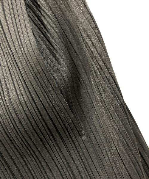 PLEATS PLEASE（プリーツプリーズ）PLEATS PLEASE (プリーツプリーズ) ロングカーディガン グレー サイズ:3の古着・服飾アイテム