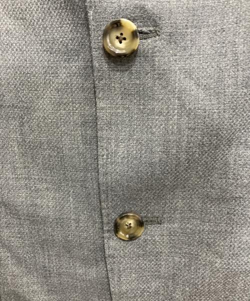 LARDINI（ラルディーニ）LARDINI (ラルディーニ) ポリエステルウール ホップサック 2B シングルジャケット グレー サイズ:48の古着・服飾アイテム