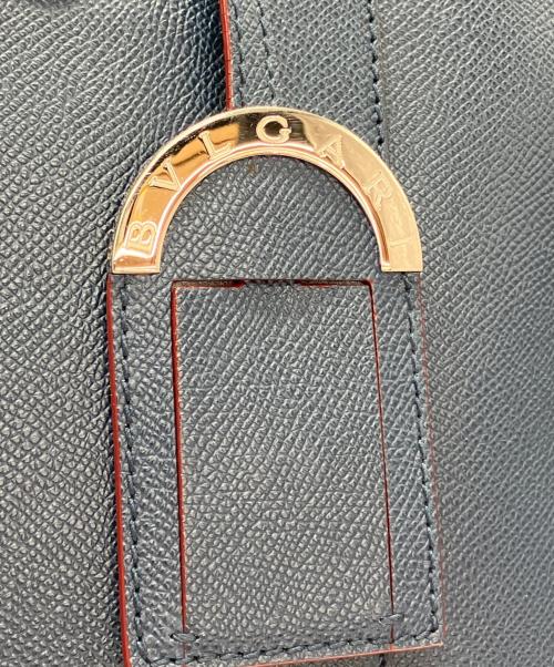BVLGARI（ブルガリ）BVLGARI (ブルガリ) トートバッグ ネイビーの古着・服飾アイテム