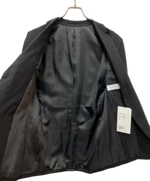 eN ROUTE（アンルート）eN ROUTE (アンルート) ウール混テーラードジャケット ブラック サイズ:SIZE 1 未使用品の古着・服飾アイテム