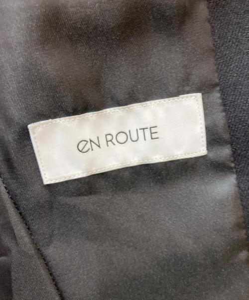 eN ROUTE（アンルート）eN ROUTE (アンルート) ウール混テーラードジャケット ブラック サイズ:SIZE 1 未使用品の古着・服飾アイテム