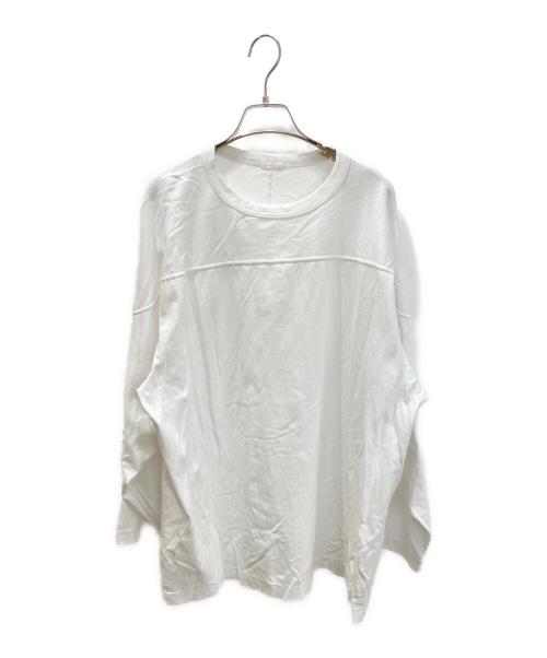 COMOLI（コモリ）COMOLI (コモリ) フットボールTシャツ ホワイト サイズ:3の古着・服飾アイテム