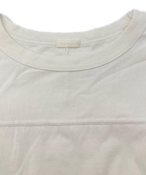 COMOLI（コモリ）COMOLI (コモリ) フットボールTシャツ ホワイト サイズ:3の古着・服飾アイテム