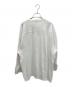 COMOLI (コモリ) フットボールTシャツ ホワイト サイズ:3：13000円