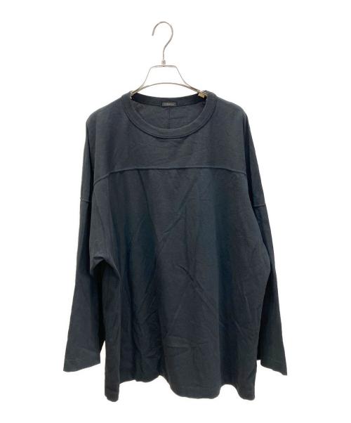 COMOLI（コモリ）COMOLI (コモリ) フットボールTシャツ ブラック サイズ:3の古着・服飾アイテム