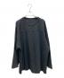 COMOLI（コモリ）の古着「フットボールTシャツ」｜ブラック