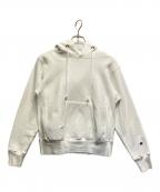 Champion REVERSE WEAVEチャンピオン リバース ウィーブ）の古着「プルオーバーパーカー」｜ホワイト