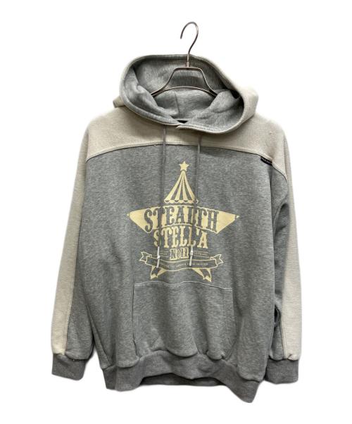 STEALTH STELL'A（ステルスステラ）STEALTH STELL'A (ステルスステラ) プルオーバーパーカー グレー サイズ:1 未使用品の古着・服飾アイテム