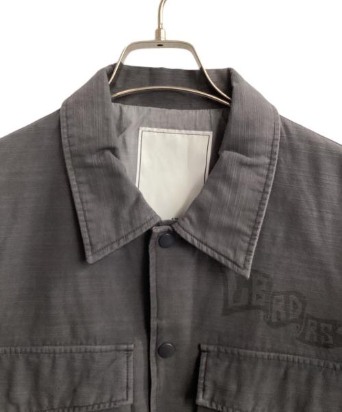 Liberaiders（リベレイダース）Liberaiders (リベレイダース) GARMENT DYED MILITARY JACKET グレー サイズ:Lの古着・服飾アイテム