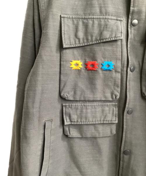 Liberaiders（リベレイダース）Liberaiders (リベレイダース) GARMENT DYED MILITARY JACKET グレー サイズ:Lの古着・服飾アイテム