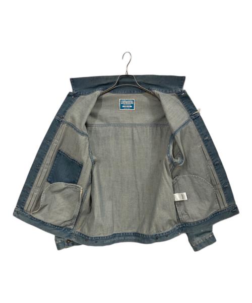 Liberaiders（リベレイダース）Liberaiders (リベレイダース) BLEACHED DENIM JACKET インディゴ サイズ:Sの古着・服飾アイテム