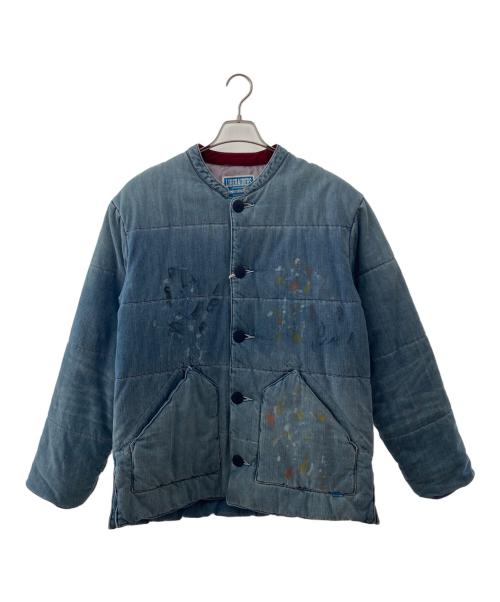 Liberaiders（リベレイダース）Liberaiders (リベレイダース) LR DENIM PUFFER JACKET インディゴ サイズ:Mの古着・服飾アイテム