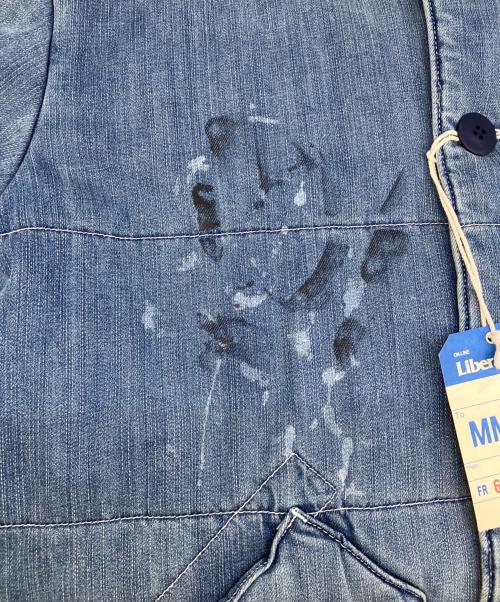 Liberaiders（リベレイダース）Liberaiders (リベレイダース) LR DENIM PUFFER JACKET インディゴ サイズ:Mの古着・服飾アイテム