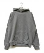FOG ESSENTIALSフィアオブゴッド エッセンシャル）の古着「ロゴプリントプルオーバーパーカー」｜グレー