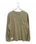 WTAPS（ダブルタップス）の古着「All LS ロングスリーブカットソー」｜ベージュ