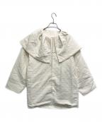 ANDREA&COアンドレアアンドコー）の古着「キルティングジャケット」｜アイボリー