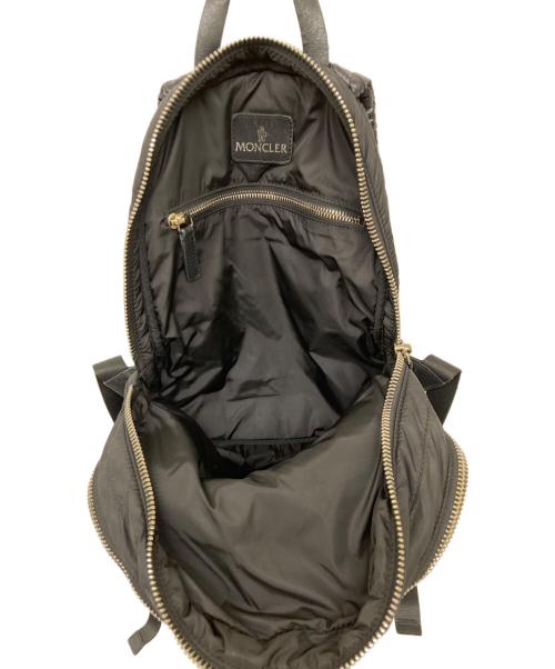 MONCLER（モンクレール）MONCLER (モンクレール) KILIA ナイロンキルティングリュック ブラックの古着・服飾アイテム