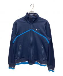 NIKE（ナイキ）の古着「RFロゴ トラックジャケット　テニスウェア　ウィンター ロジャー・フェデラー トロフィ ニット ジャケット」｜ネイビー