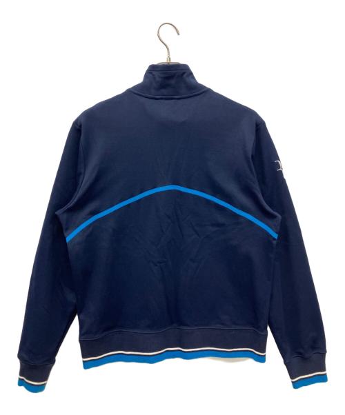 NIKE（ナイキ）NIKE (ナイキ) RFロゴ トラックジャケット　テニスウェア　ウィンター ロジャー・フェデラー トロフィ ニット ジャケット ネイビー サイズ:Mの古着・服飾アイテム