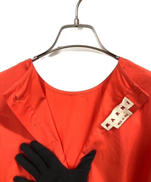 MARNI（マルニ）MARNI (マルニ) Organic Cotton Dress レッド サイズ:36の古着・服飾アイテム