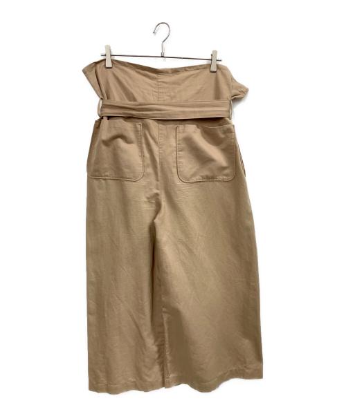 LOEWE（ロエベ）LOEWE (ロエベ) ワイドパンツ ベージュ サイズ:Sの古着・服飾アイテム
