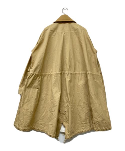 sacai（サカイ）sacai (サカイ) ドッキングモッズコート ベージュ サイズ:1の古着・服飾アイテム