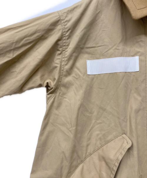 sacai（サカイ）sacai (サカイ) ドッキングモッズコート ベージュ サイズ:1の古着・服飾アイテム