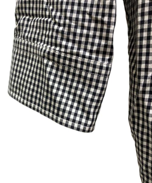 BALENCIAGA（バレンシアガ）BALENCIAGA (バレンシアガ) バックロゴロングスリーブチェックシャツ ブラック サイズ:34の古着・服飾アイテム
