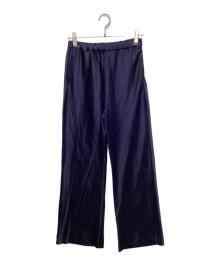 EMILY WEEK（エミリーウィーク）の古着「サテンパンツ」｜ネイビー