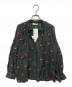 MAISON HOTEL×JOURNAL STANDARDメゾンホテル×ジャーナルスタンダード）の古着「GERANIUM FLEUR ブラウス」｜ブラック