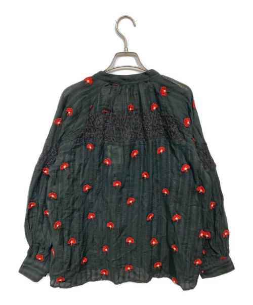 MAISON HOTEL（メゾンホテル）MAISON HOTEL (メゾンホテル) JOURNAL STANDARD (ジャーナルスタンダード) GERANIUM FLEUR ブラウス ブラック サイズ:M 未使用品の古着・服飾アイテム