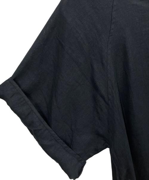 fog linen work（フォグリネンワーク）fog linen work (フォグリネンワーク) ワイドスリーブワンピース ネイビー サイズ:表記無しの古着・服飾アイテム